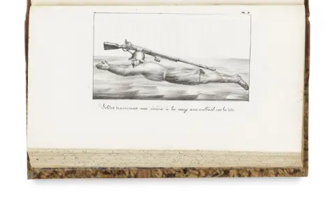 Ludovic Antoine Francois Vicomte de Courtivron – Traité complet de natation