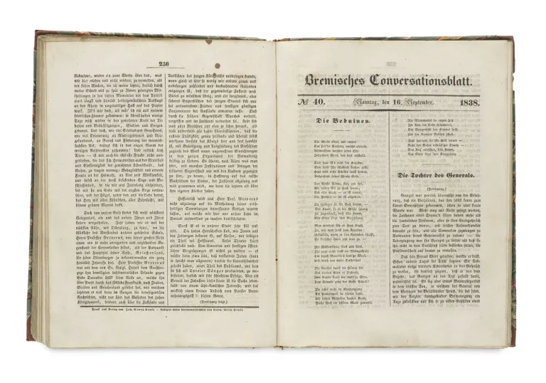 Friedrich Engels – Les Bédouins (première impression)