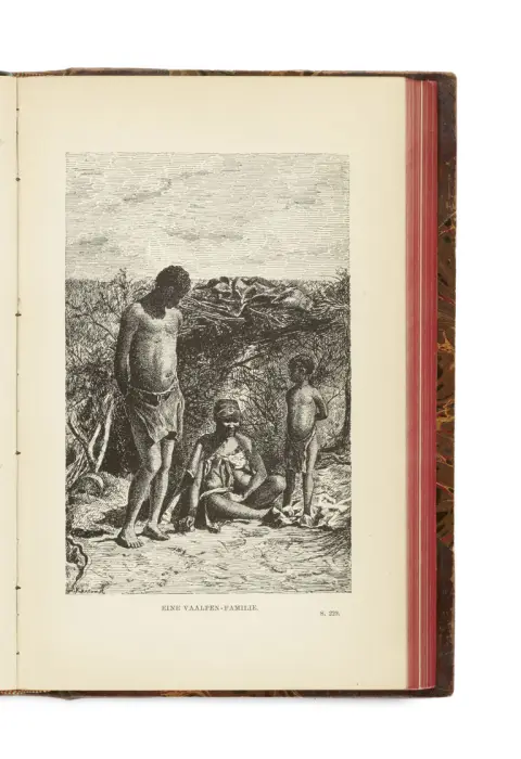 G. A Farini – À travers le désert du Kalahari