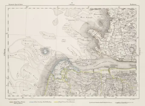 Gottlob Daniel Reymann – (Carte topographique spéciale de l'Europe centrale)