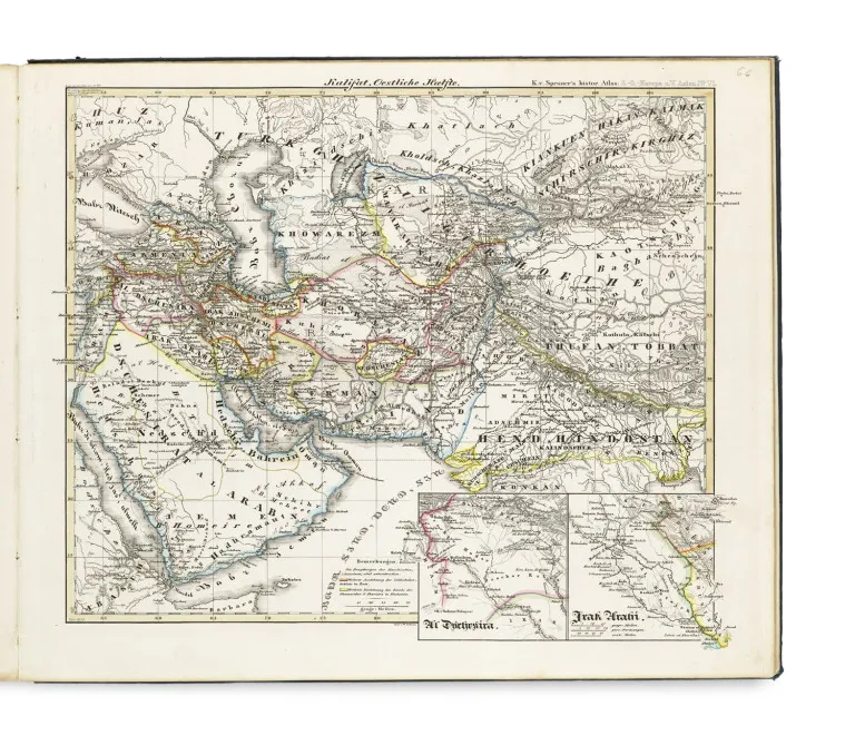 Karl von Spruner – Historisch-geographischer Hand-Atlas in 3 Abteilungen