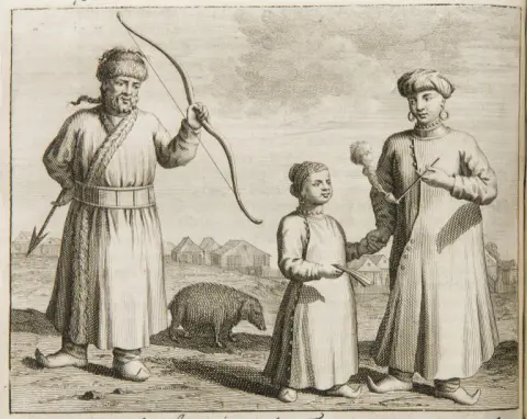 Everhard Ysebrants Ides – Voyage de trois ans en Chine, par voie terrestre de Moscou ... De Moscou, Groot, Ustiga, Siriania, Permia,…
