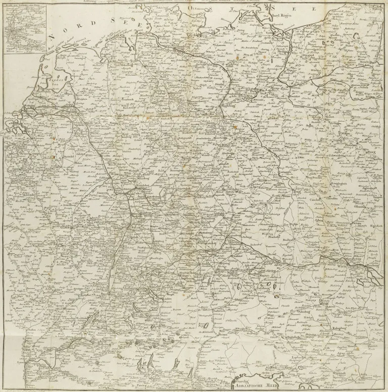Heinrich August Ottokar Reichard – Der Passagier auf der Reise in Deutschland,und einigen angränzenden Ländern, vorzüglich in Hinsicht auf…