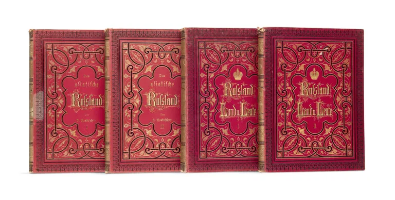 Hermann Roskoschny – Collection de 2 œuvres en 4 volumes