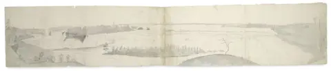 Chutes du Niagara et pays environnant depuis la Grand Bank
