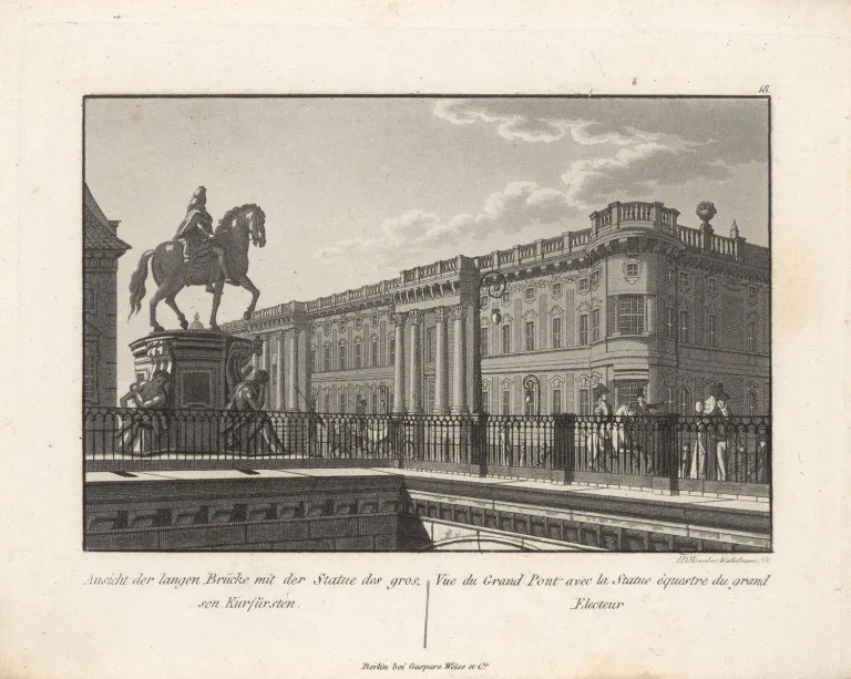 (Friedrich August Calau) – Vues de Berlin (titre de couverture)