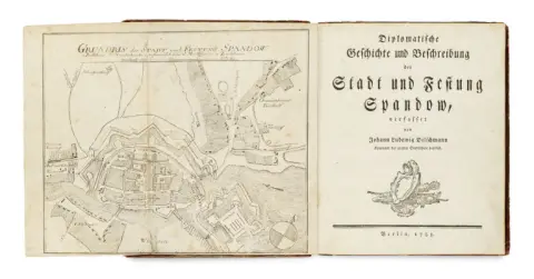 Johann Ludwig Dilschmann – Histoire diplomatique et description de la ville et forteresse de Spandau
