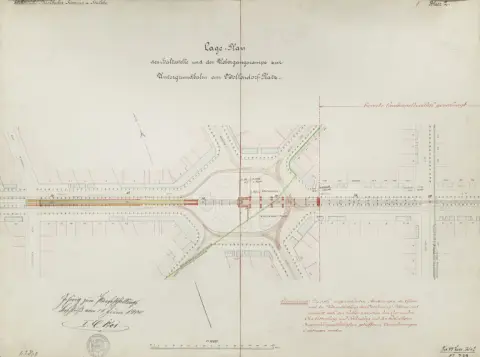 Friedrich Wilhelm Carl von Schmettau – Plan de la Ville de Berlin