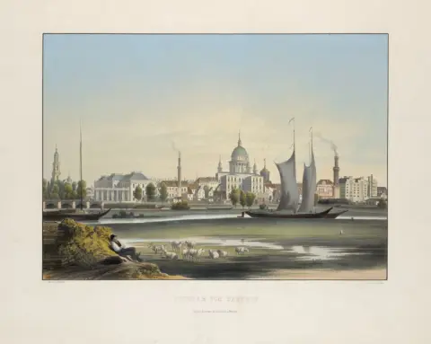 Franz Xaver Sandmann – Potsdam depuis la gare