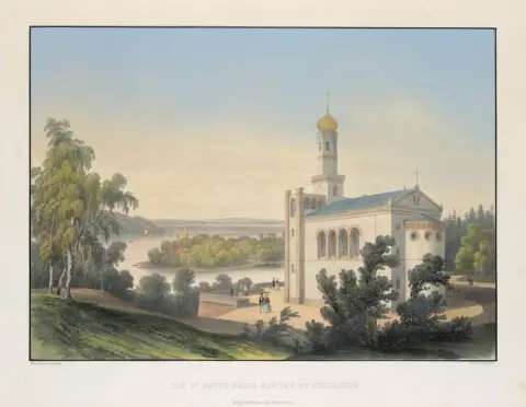 Franz Xaver Sandmann – L'église Saint-Pierre-et-Paul de Nikolskoe