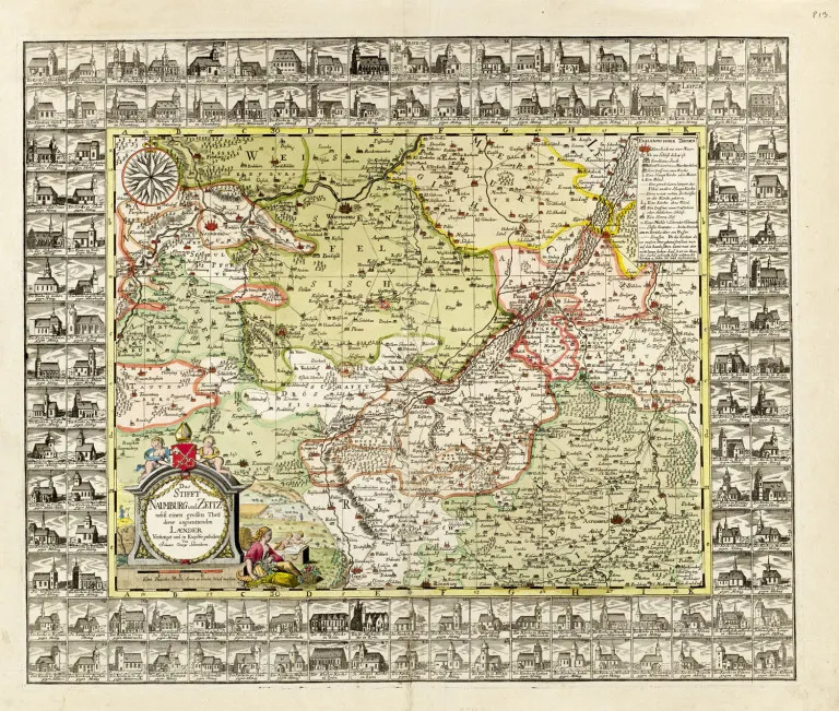 Joh. Georg Schreiber – Le diocèse de Naumburg et Zeitz ainsi qu'une grande partie des pays limitrophes