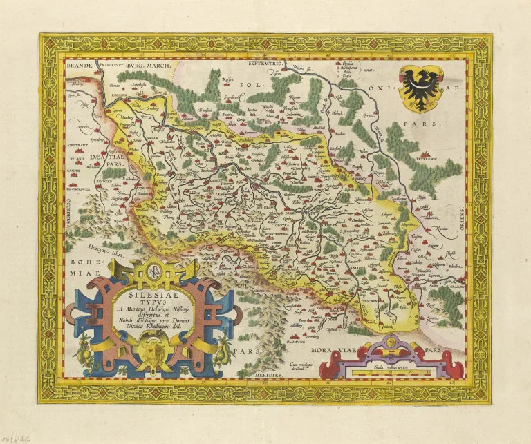 M. Helwig et A. Ortelius – Silesiae typus