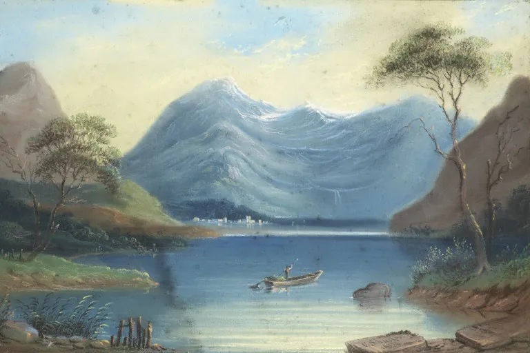 C. Schuster – Vue d'un lac de montagne