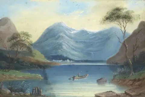 C. Schuster – Vue d'un lac de montagne