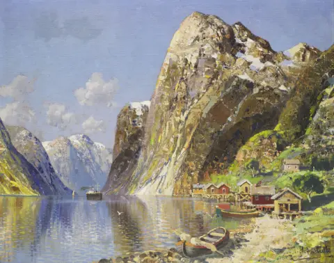 Johann Holmstedt – Paysage de fjord