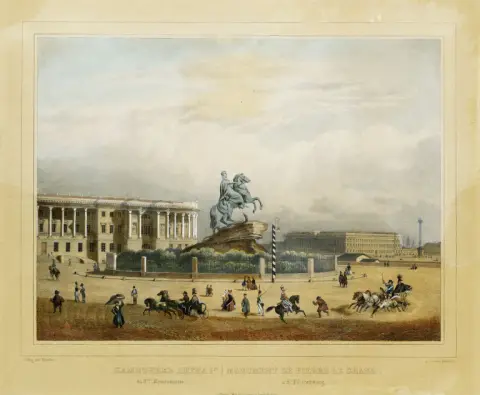 Louis Philippe Alphonse Bichebois – Monument de Pierre le Grand à Saint-Pétersbourg