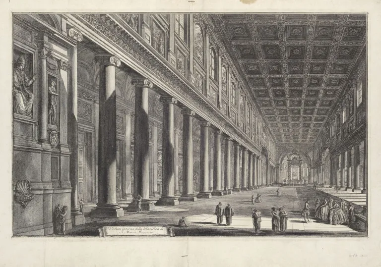 Giovanni Battista Piranesi – Bazylika Santa Maria Maggiore
