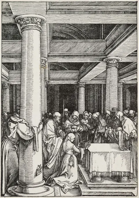 Albrecht Dürer – La Présentation au Temple