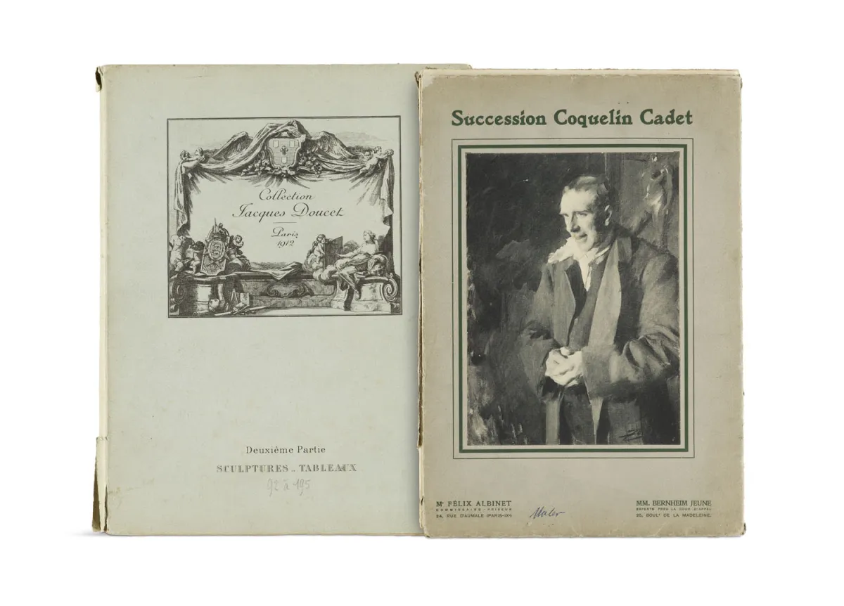 Collection de 23 catalogues de vente aux enchères français