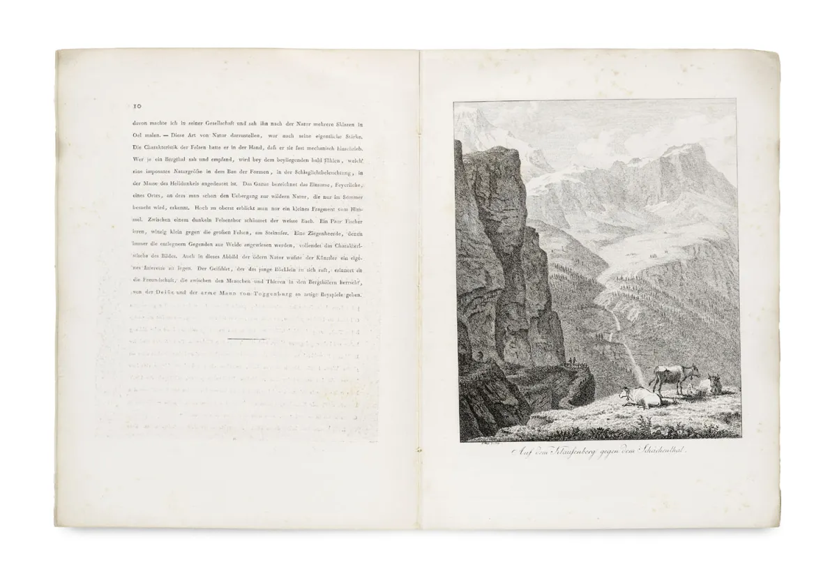 Ludwig Hess – Six vues de la nature gravées