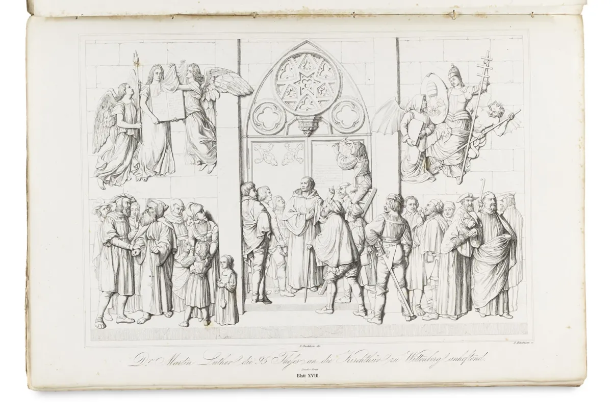 Johann Gottfried Schadow – Explications des illustrations des œuvres de sculpture de Johann Gottfried Schadow, de son fils Ridolfo…
