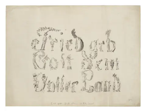 18. Jahrhundert Deutsch – Figurenalphabet