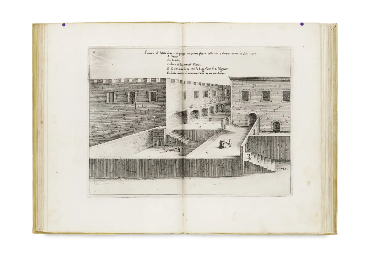 Bernardino Amico da Gallipoli – Trattato delle piante & immaginj de sacri edifizi di Terra Santa disegnate in Ierusalemme secondo le…