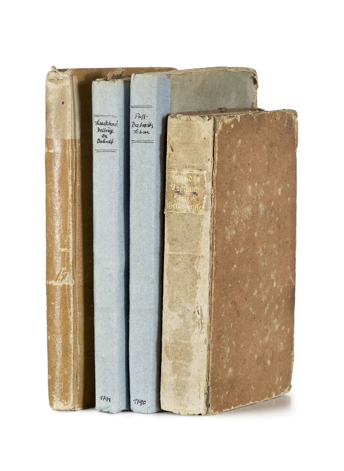 Carl Friedrich Bahrdt – Sammlung mit 4 zeitgenössischen, teils seltenen Werken in Erstausgabe
