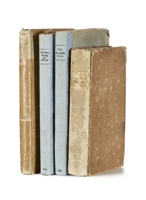 Carl Friedrich Bahrdt – Collection de 4 œuvres contemporaines, en partie rares, en édition originale
