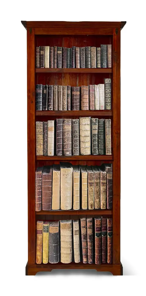 Bibliothèque savante baroque en 59 volumes des XVIIe et XVIIIe siècles