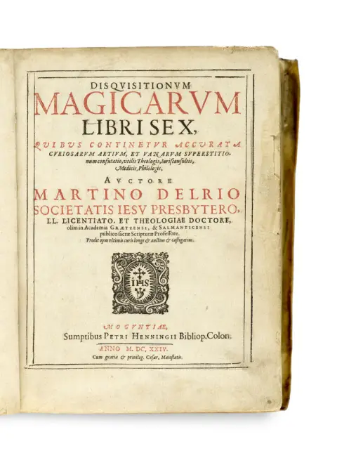 Martin Del Rio – Disquisitionum Magicarum Libri Sex, quibus continetur accurata curiosarum artium et vanarum superstitionum confutatio,…
