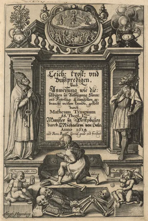 M. Tympe – Funeral, consolation and penitential sermons, also instruction on how they are used in the exposition of Sunday and feast day Gospels…