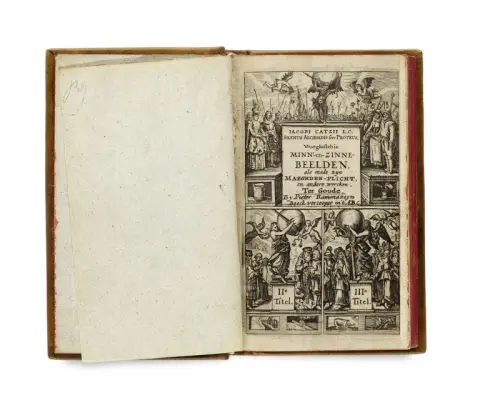 Jacob Cats – Collected volume with 3 works