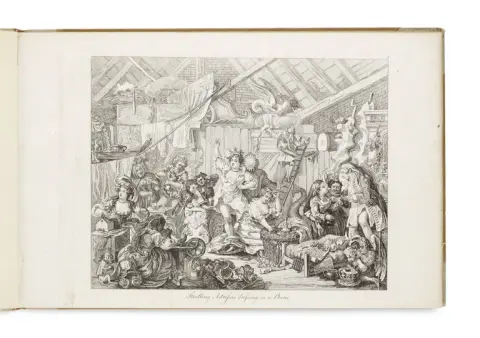 Carl Rahl – Hogarth's engravings in 62 sheets