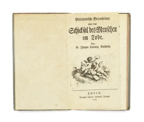Johann Ludwig Buchwitz – Considération philosophique sur le destin de l'homme dans la mort