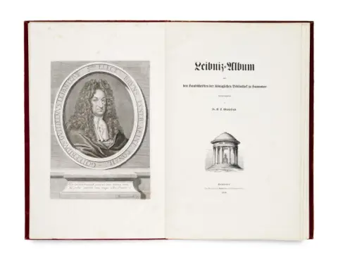 Carl Ludwig Grotefend – Album Leibniz d'après les manuscrits de la Bibliothèque royale de Hanovre