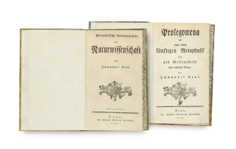 Immanuel Kant – Ensemble de 2 écrits de Kant reliés uniformément