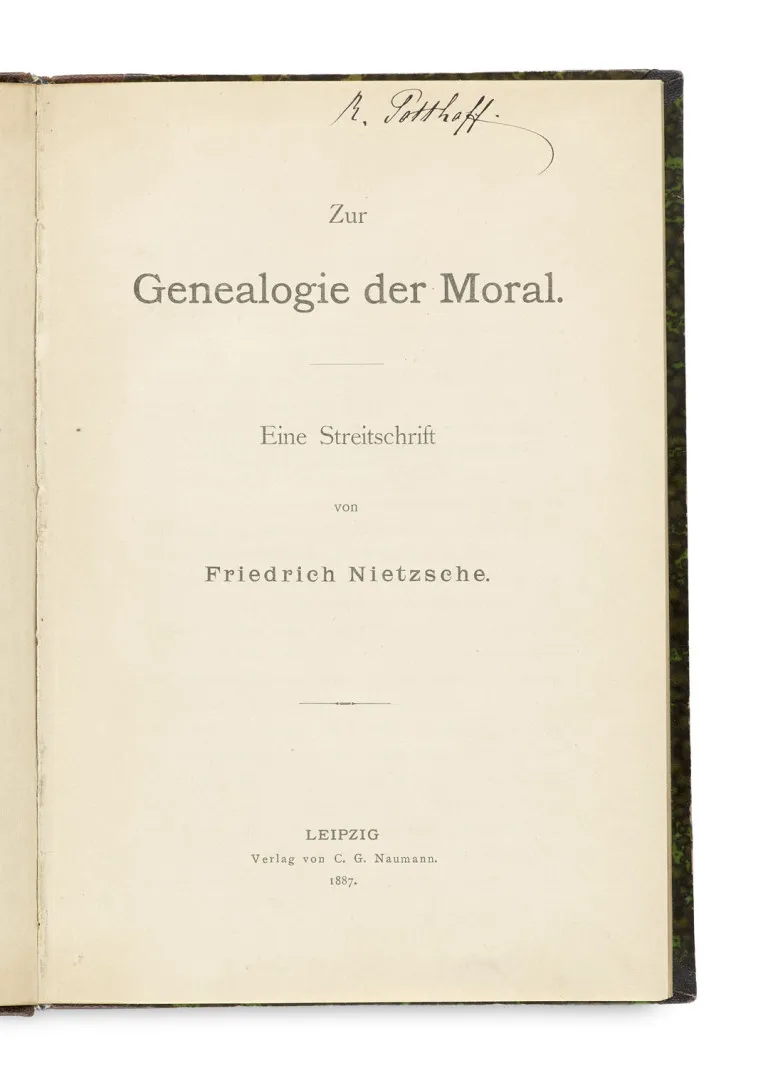 Friedrich Nietzsche – Zur Genealogie der Moral