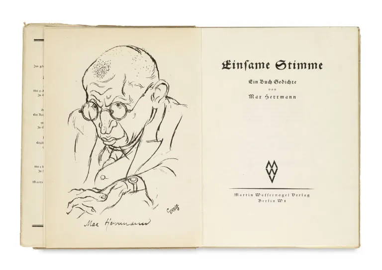 Max Herrmann – Einsame Stimme