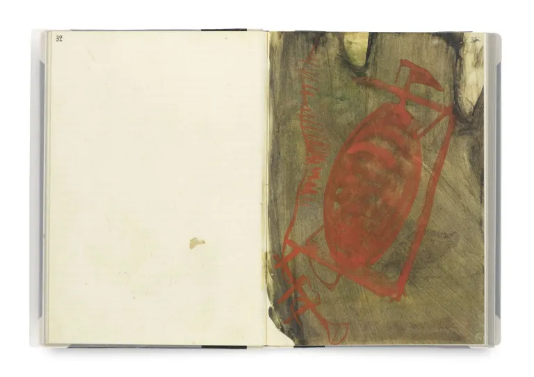 Joseph Beuys – 4 knihy z: „Projekt Westmensch“ 1958