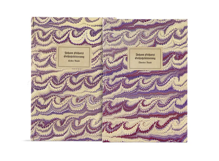 Johann Fischart – Geschichtklitterung I and II. 2 volumes