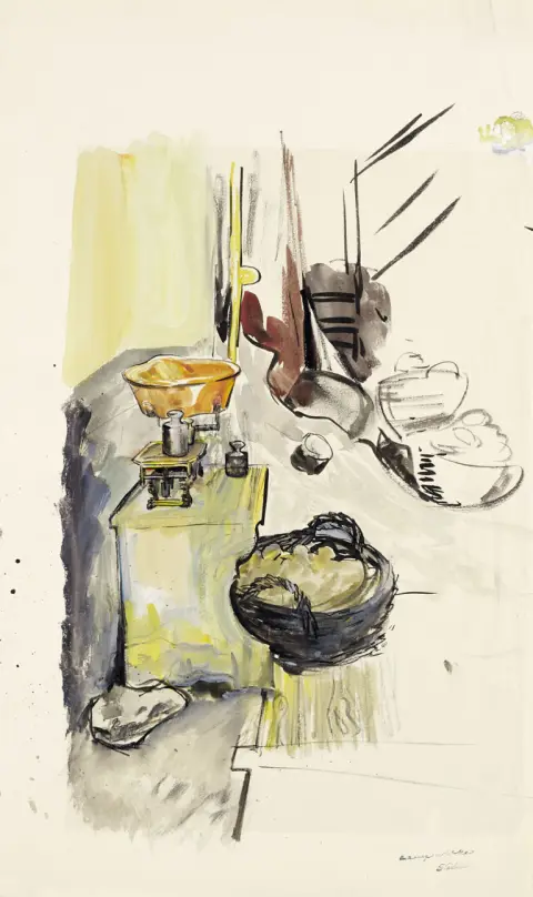 Rudolf Wilke – Collectie van 15 schetsen uit de nalatenschap van Rudolf Wilke