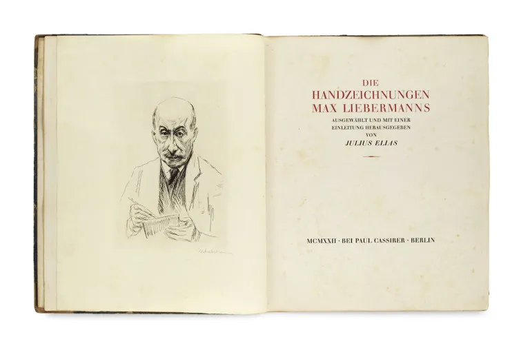 Julius Elias – De tekeningen van Max Liebermann