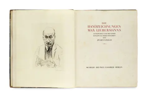 Julius Elias – De tekeningen van Max Liebermann