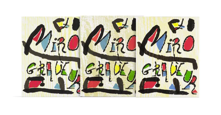 Jacques Dupin – Miró akwaforty I-III