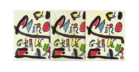 Jacques Dupin – Miró etsen I-III