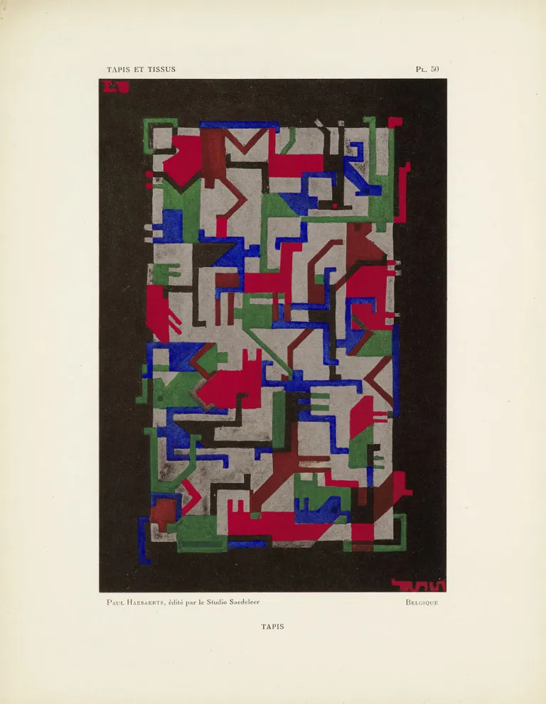 Sonia Delaunay – Tapis et tissus