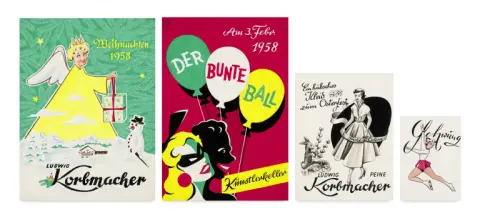 Heinz Dieck – Collectie van ca. 85 handtekeningen