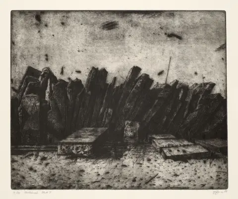 Heinz-Jürgen Böhme – Stedelijk eiland van de oude Johannisfriedhof Leipzig