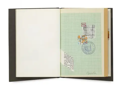 o.a., Guillermo Deisler – Collectie van 2 kunstenaarsboeken Wort Bild